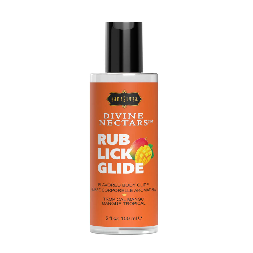 "Divine Nectars Flavored Body Glide - Tropical Mango - 5 Fl Oz. 150ml KS12035"