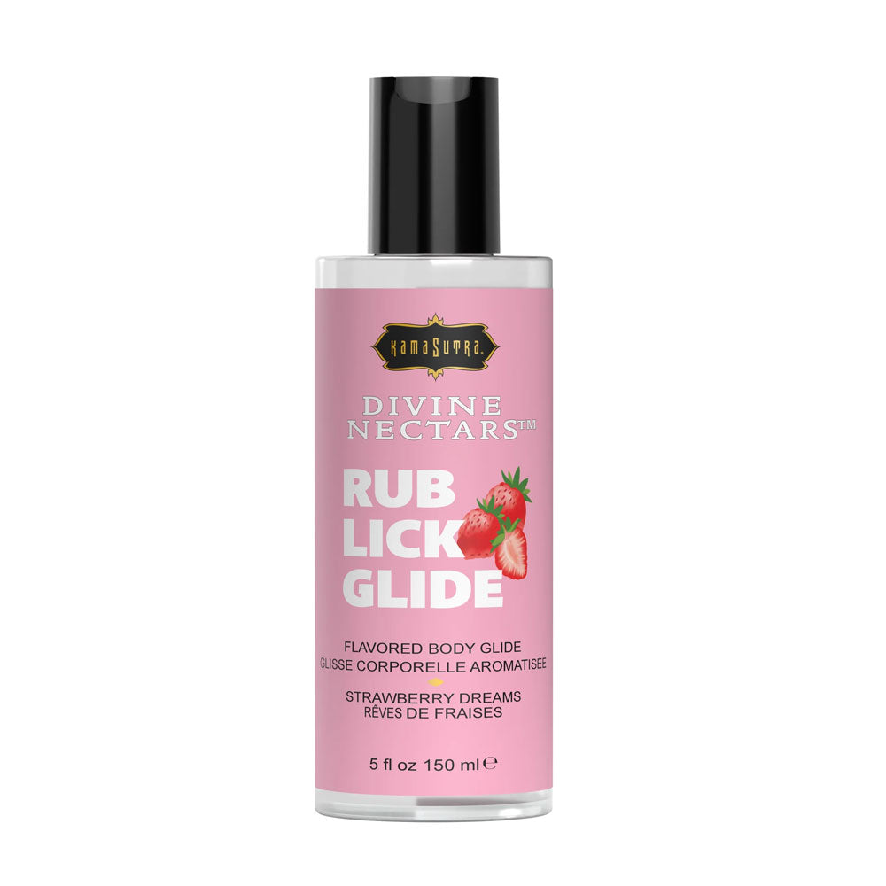 "Divine Nectars Flavored Body Glide - Strawberry Dreams - 5 Fl Oz. 150ml KS12034"