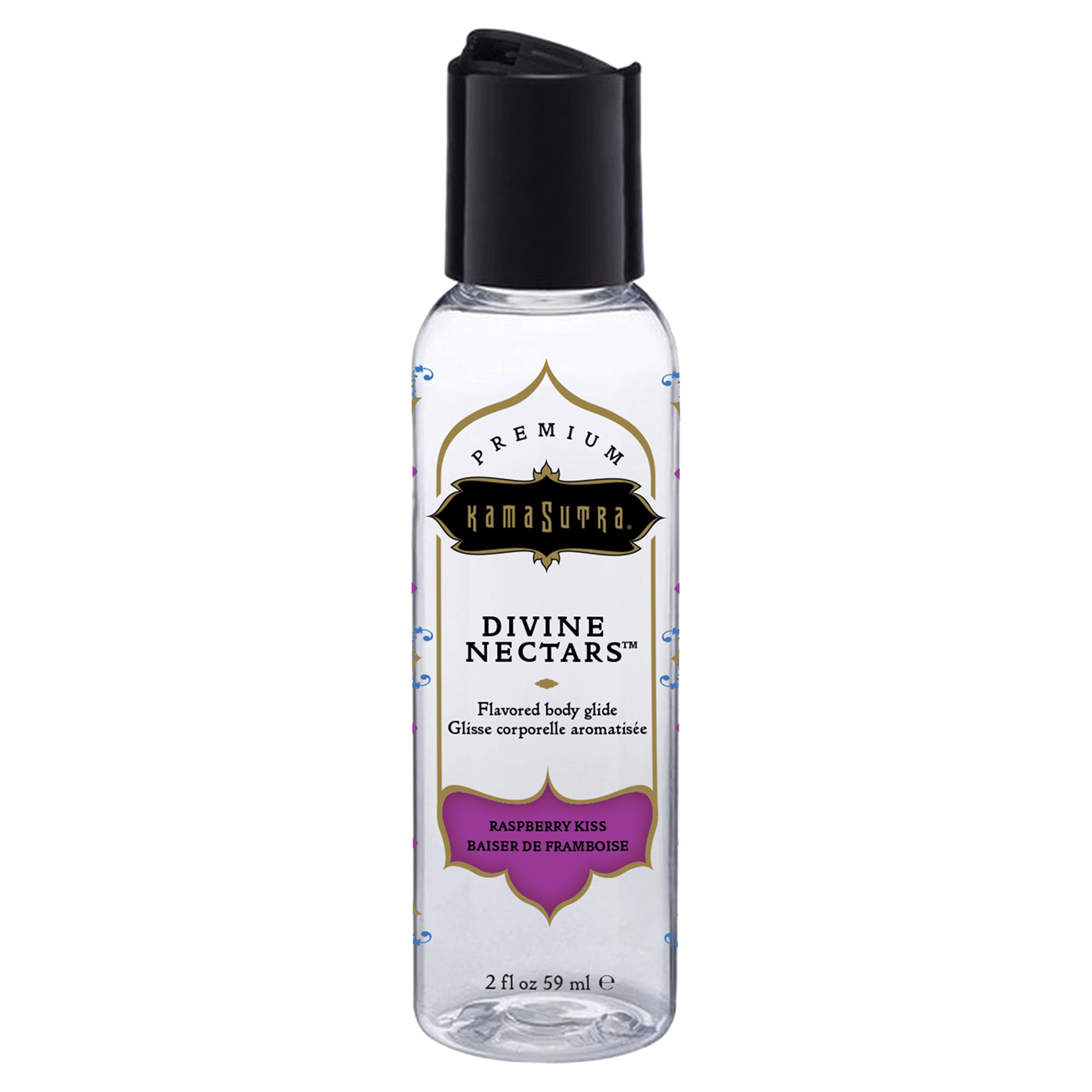"Divine Nectars Flavored Body Glide - Raspberry Kiss - 2 Fl. Oz./ 59ml KS13033"